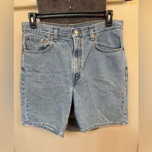 Levi's 505 Light Blue Denim Men's Shorts